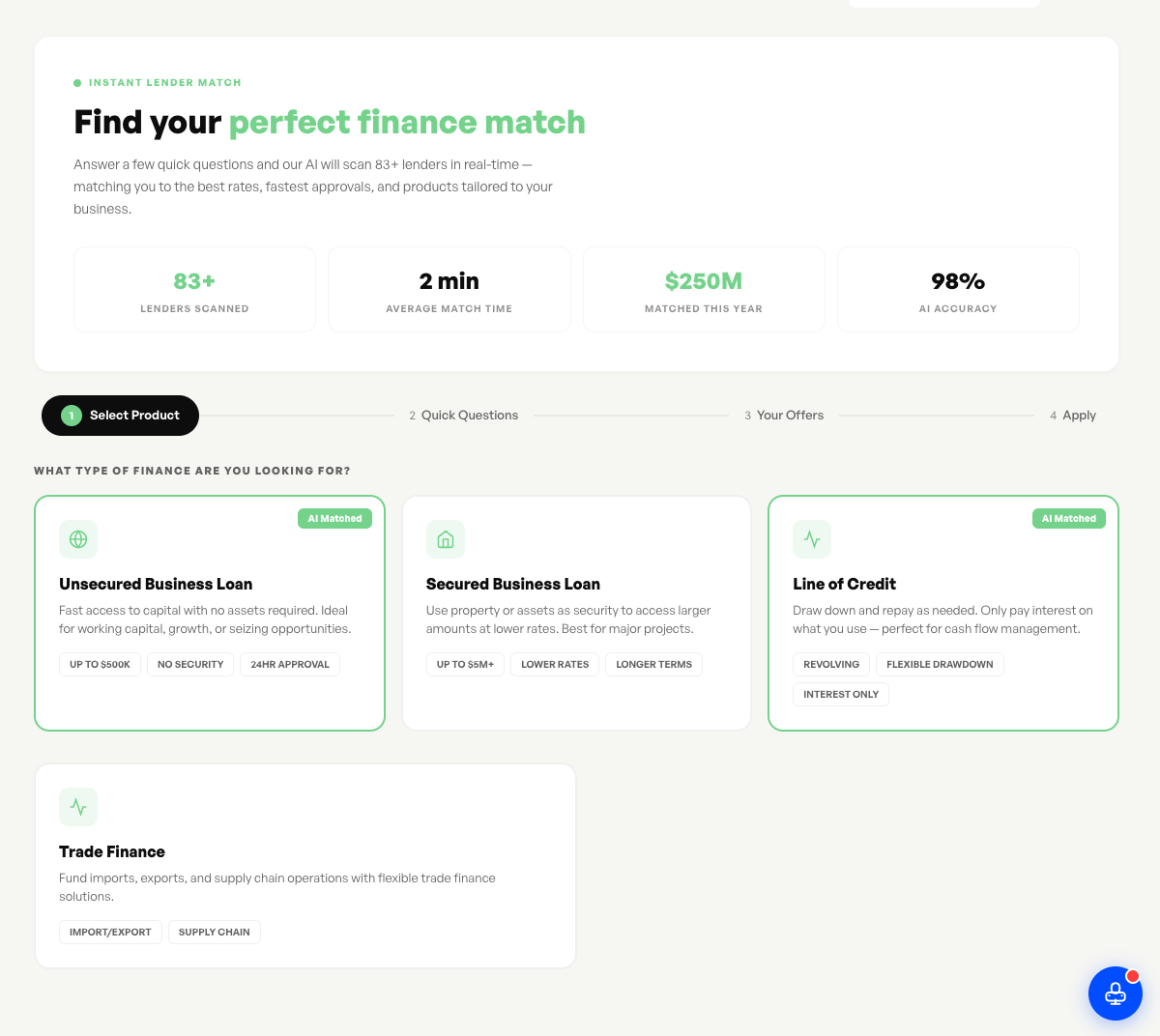 Kapio Apply for Finance